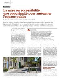 Mise (La) en accessibilité, une opportunité pour aménager l’espace public | AILLOUD, Marion