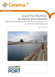Grand Port Maritime de Nantes Saint-Nazaire. Inspection détaillée de la forme de radoub n° 1 du Port de Saint-Nazaire | TELLIER, Aurélien