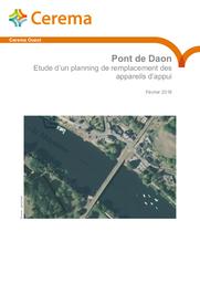 Pont de Daon. Etude d’un planning de remplacement des appareils d’appui | POULIN, Benoît