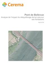Pont de Bellevue. Analyse de l’impact du rééquilibrage de la Loire sur ses fondations | POULIN, Benoît