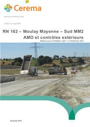 RN 162 - Moulay Mayenne - sud MM2 : AMO et contrôles extérieurs | COLLOBERT, Michel