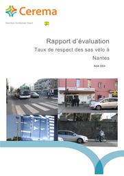 Rapport d'évaluation : Taux de respect des sas vélo à Nantes : Taux de respect des sas vélos à Nantes | ABOUCAYA, Gilles