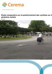 Etude comparative sur le positionnement des cyclistes sur 2 giratoires nantais | ABOUCAYA, Gilles