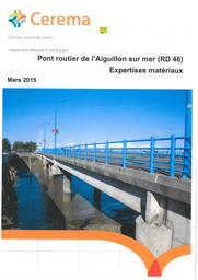 Pont routier de l'Aiguillon sur mer (RD 46) : Expertises matériaux | KAWECKI, Philippe