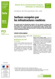 Mesure de la consommation d'espace à partir des fichiers fonciers : chapitre 1, Analyse de l'occupation des sols : 1.7 Surfaces occupées par les infrastructures routières | Cerema. Centre d'études et d'expertise sur les risques, l'environnement, la mobilité et l'aménagement (Administration). Auteur