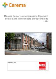 Mesure du service rendu par le logement social dans la Métropole Européenne de Lille | DUPRE, Olivier