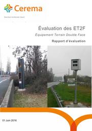 Evaluation des ET2F - Equipement Terrain Double Face - Rapport d'évaluation | GREGOIRE, Daniel