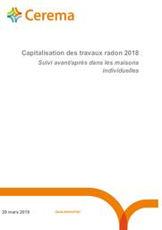 Capitalisation des travaux radon 2019 : Suivi avant/après travaux dans 37 maisons individuelles | RIBETTE, Marie-Laure
