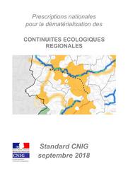 Standard CNIG CER - Prescriptions nationales pour la dématérialisation des continuités écologiques | GALLAIS, Arnauld