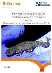 Suivi des aménagements du contournement de Beauvais-RN31. Campagne de prospection 2018. | FOURNIER, Florian