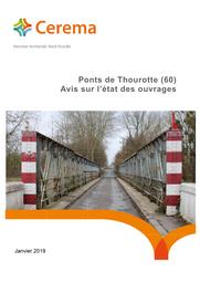 Pont de Thourotte (60). Avis sur l'état des ouvrages | LÉTÉVÉ, Jean-Michel