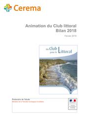 Animation du Club littoral . Bilan 2018 | HEDOU, François