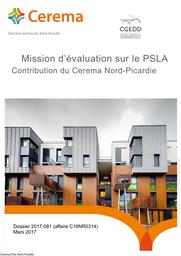 Mission d'évaluation sur le PSLA. | BÉDU, Pascale