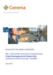 MEL : Projet d'aménagement de l'Espierre. Assistance à maîtrise d'ouvrage - Faisabilité. | LEURENT, Loïc