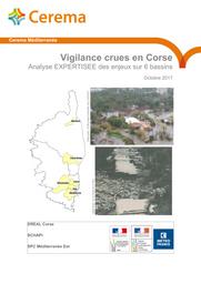 Vigilance crues en Corse. Analyse EXPERTISEE des enjeux sur 6 bassins. | PAYA, Elodie