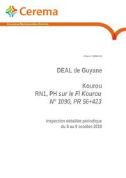 Kourou RN1, PH sur le Fl Kourou n° 1090, PR 56+423. Inspection détaillée périodique du 08 au 09 octobre 2019. | MALJEAN, Franck
