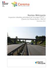Rapport Inspection Détaillée du PV127 Chemin du Plessis Buron / RN137 Nantes Métropole | TELLIER, Aurélien
