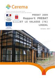 PREBAT 2OO9 Rapport PREBAT - GRUCHET LE VALASSE (76) LOGEAL Octobre 2O17 | GOEPP-LACOGNE, Amélie