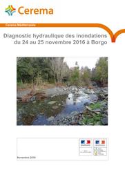 Diagnostic hydraulique des inondations du 24 au 25 novembre 2016 à Borgo | ALQUIER, Mathieu