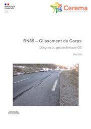 RN85 - Glissement de Corps - Diagnostic géotechnique G5 | DUBOIS, Laurent