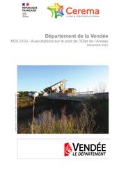 Auscultations sur le pont de l’Etier de l’Arceau à Noirmoutier-en-Ile – RD 948 | TELLIER, Aurélien