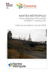 Visite de surveillance du Viaduc Métallique Démontable (V.M.D.) Carnot à Nantes (44) | CLÉMENT, Jean-François