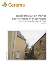 Mur de maçonnerie à Saint-Pierre-du-Perrey : Mission G5 sur un mur en maçonnerie | BONJOUR, Thomas