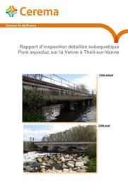 Rapport d'inspection détaillée subaquatique Pont aqueduc sur la Vanne à Theil-sur-Vanne | GINFRAY, Christophe