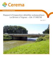 Rapport d’inspection détaillée subaquatique. Le Brivet à Trignac | MACIULA, Ludovik