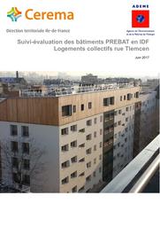 Suivi-évaluation des bâtiments PREBAT en IDF : Logements collectifs rue Tlemcen | MARCONOT, François