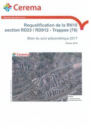 Requalification de la RN10 à Trappes section RD 23 / RD 912 : Suivi piézométrique 2017 | SOAVE, Rémi