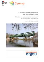 Réfection de la protection anticorrosion du pont du Port qui Tremble - Rapport de synthèse de la mission de contrôle extérieur | BOUCHET, Willy