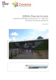 Rapport d’Inspection Détaillée Initiale du PI10 - RN 162 - Déviation de Moulay-Mayenne | TELLIER, Aurélien