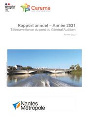 Rapport annuel – Année 2021 – Télésurveillance du pont du Général Audibert | COULAIS, Clément