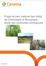 Projet de parc national des forêts de Champagne et Bourgogne : étude des continuités écologiques | DECALUWE, Frédéric