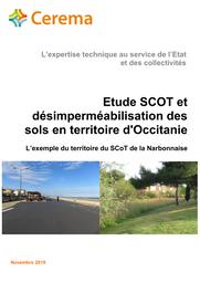 Etude SCOT et désimperméabilisation des sols en territoire d'Occitanie - L’exemple du territoire du SCoT de la Narbonnaise | LEONARD, Catherine