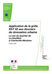 Application de la grille RST 02 aux dossiers de rénovation urbaine : le cas du quartier de La Houillère à Charleville-Mézières. | BELIN, Blandine