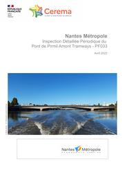 Inspection détaillée périodique du Pont de Pirmil amont (Tramways) | COULAIS, Clément