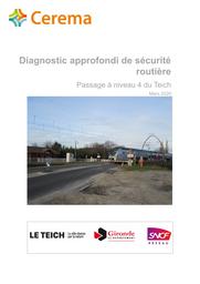 Diagnostic approfondi de sécurité routière Teich : PN 4 | CHANET, Claude
