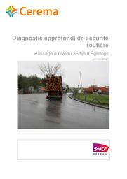 Diagnostic approfondi de sécurité routière Égletons : PN 36 bis | CHANET, Claude