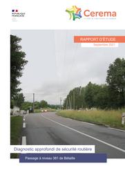 Diagnostic approfondi de sécurité routière Bétaille : PN n°381 de Bétaille | CHANET, Claude