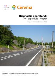 Diagnostic approfondi de sécurité routière Lapanouse : PN n°1 Lapanouse - Aveyron | FOSSEY, Pascal