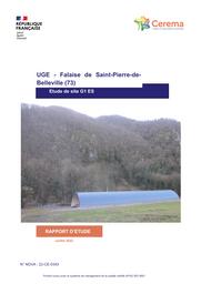 UGE - Saint-Pierre-de-Belleville (73) - Etude de site G1ES | DUBOIS, Laurent