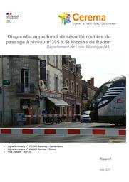 Diagnostic approfondi de sécurité routière Saint-Nicolas-de-Redon : PN n°395 à Saint-Nicolas-de-Redon (44) | RIO, Brigitte