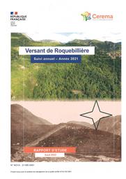 Versant de Roquebillière (06) - Suivi annuel - Année 2021 - Surveillance et acquisition des données | CHAMBERLAND, Yannick