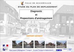 Ville de Bischwiller : Etude du plan de déplacement - Diagnostic et proposition d'aménagement. | BRUNEL, François