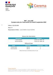 RN7 - Joux (69) - Compte-rendu de l’intervention du mardi 6 septembre 2022 | DAUPHIN, Samuel