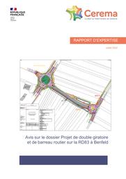 Avis sur le dossier Projet de double giratoire et de barreau routier sur la RD83 à Benfeld | SPEISSER, Nicolas