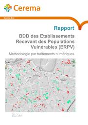 BDD des Etablissements Recevant des Populations Vulnérables (ERPV) - Méthodologie par traitements numériques | MALAN, Clotilde