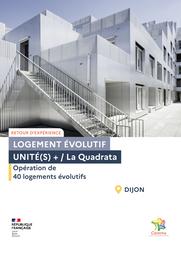 Logement évolutif, fiche opération Unité (+) / La Quadrata". Opération de 40 logements évolutifs | FROMENT, Sébastien